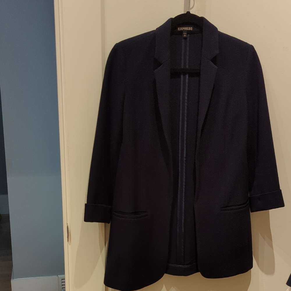 Express Midnight Blue Blazer